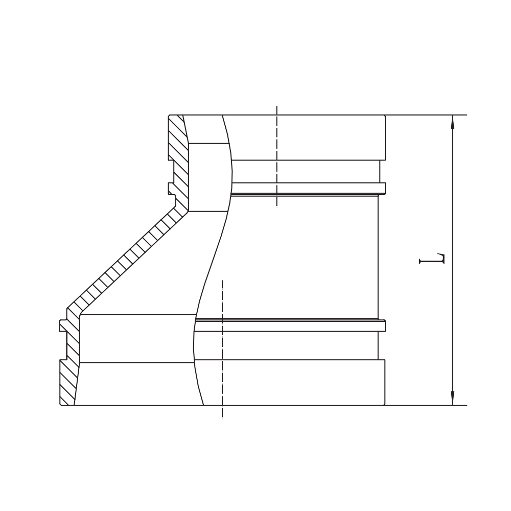 Bộ giảm tốc lệch tâm có rãnh